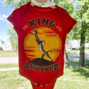 Disney Baby 0/3 Months The King has Arrived